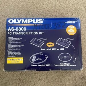 AS-2300 PC Transcription Kit New In Box
